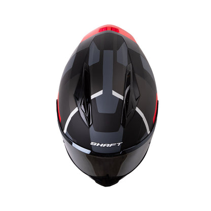 CASCO SHAFT SH-596SP FICK MATE NEGRO ROJO VISOR IRIDIUM