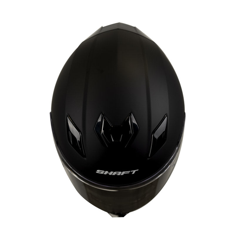 CASCO SHAFT SH-559 SOLID MATE NEGRO NEGRO VISOR IRIDIUM