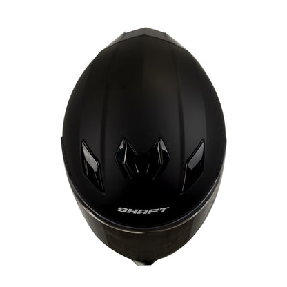 CASCO SHAFT SH-559 SOLID MATE NEGRO NEGRO VISOR IRIDIUM