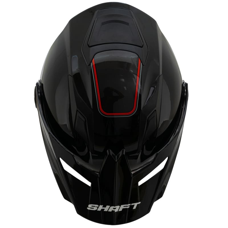 CASCO SHAFT SH-3700DV HALFTIME NEGRO ROJO