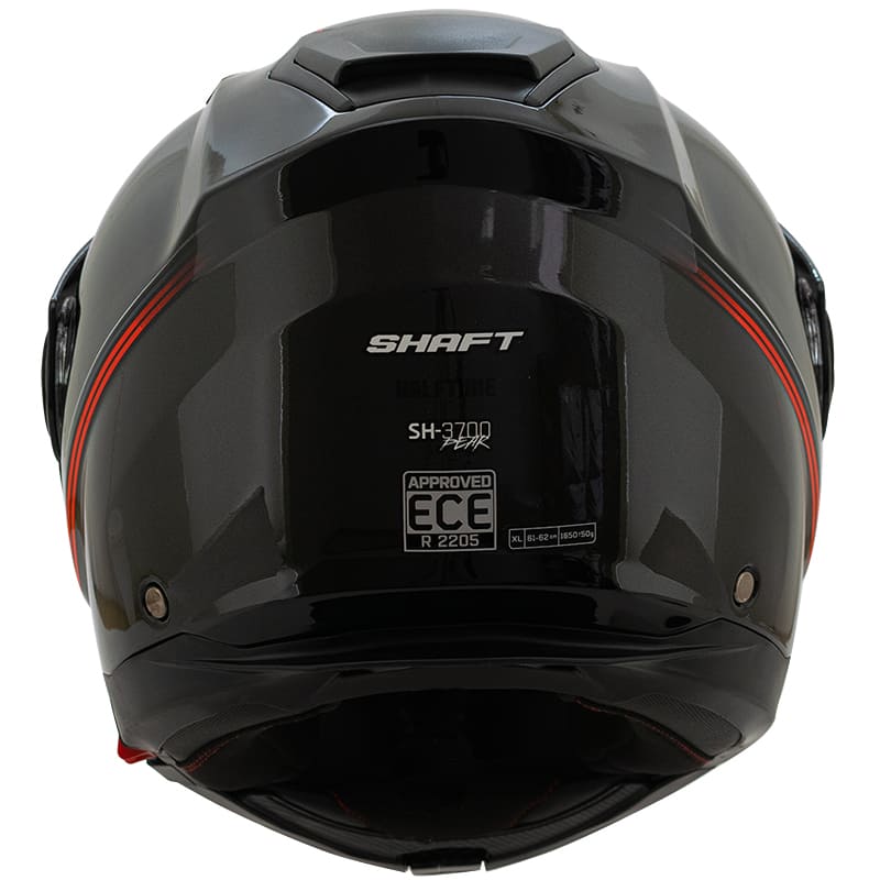 CASCO SHAFT SH-3700DV HALFTIME NEGRO ROJO
