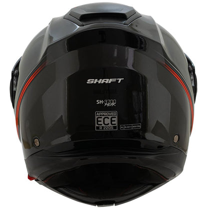 CASCO SHAFT SH-3700DV HALFTIME NEGRO ROJO