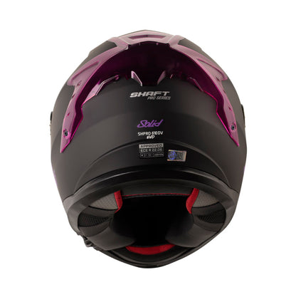 CASCO SHAFT SH-610DV PRO SOLID MATE NEGRO MORADO IRIDIUM