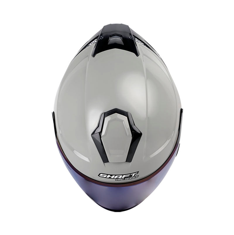CASCO SHAFT SH-240DV PRO SOLID GRIS NARDO NEGRO VISOR IRIDIUM