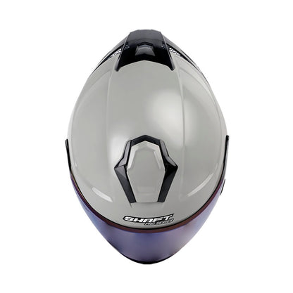 CASCO SHAFT SH-240DV PRO SOLID GRIS NARDO NEGRO VISOR IRIDIUM