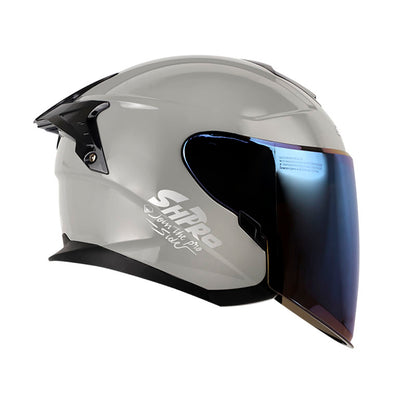 CASCO SHAFT SH-240DV PRO SOLID GRIS NARDO NEGRO VISOR IRIDIUM