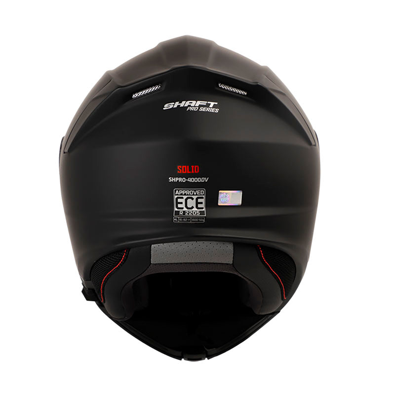 CASCO SHAFT SH-4000DV PRO SOLID MATE NEGRO ROJO IRIDIUM