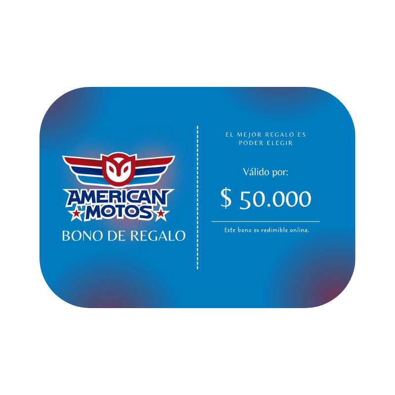Tarjeta Regalo 50K
