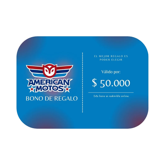Tarjeta Regalo 50K