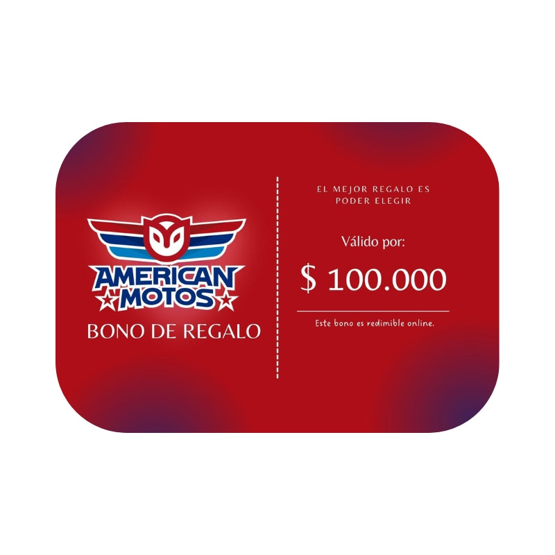 Tarjeta Regalo 100K