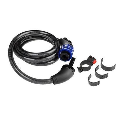 CANDADO DE CABLE GW ESPIRAL CLAVE 10X150