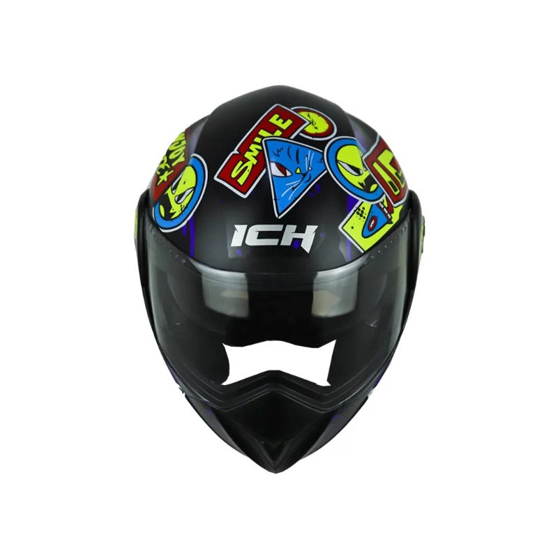 CASCO ICH ICH-3110S CHANGE MATE NEGRO AMARILLO NEON