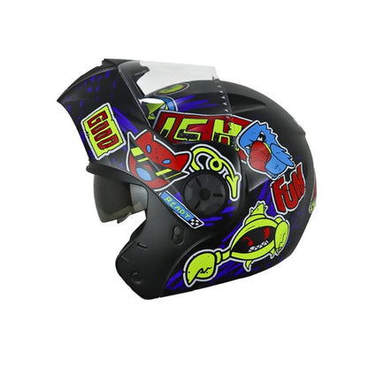 CASCO ICH ICH-3110S CHANGE MATE NEGRO AMARILLO NEON