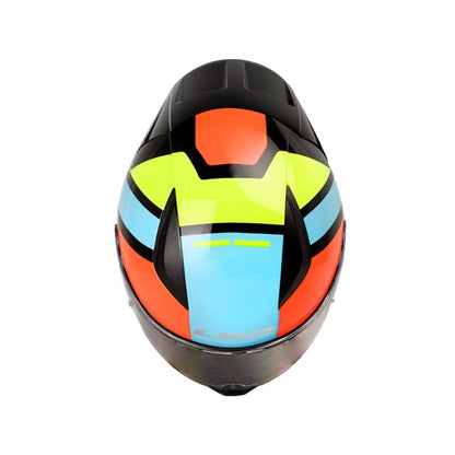 CASCO LS2 FF353 BLINK AZUL AMARILLO NEON
