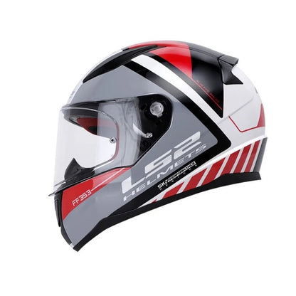 CASCO LS2 FF353 BLINK BLANCO ROJO