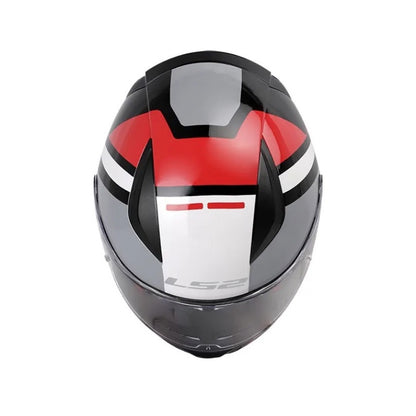 CASCO LS2 FF353 BLINK BLANCO ROJO