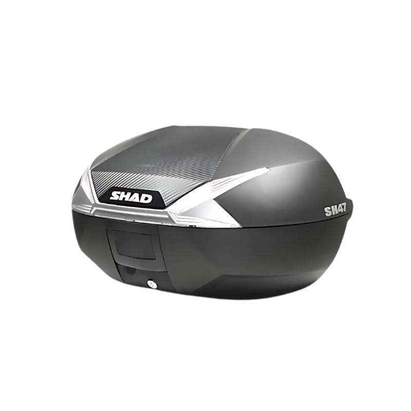 MALETERO SHAD 47LT NEGRO BLANCO