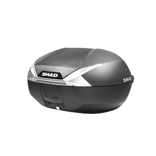 MALETERO SHAD 47LT NEGRO BLANCO