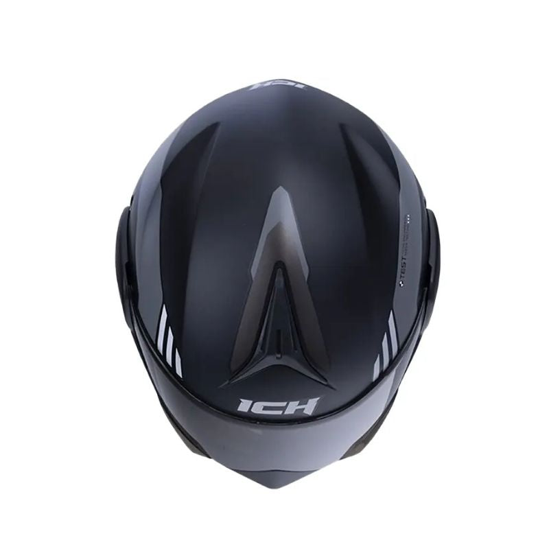 CASCO ICH ICH-3110DV GINEX MATE NEGRO GRIS VISOR RAMDOM