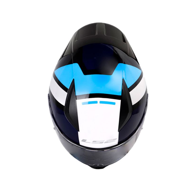 CASCO LS2 FF353 BLINK BLANCO AZUL