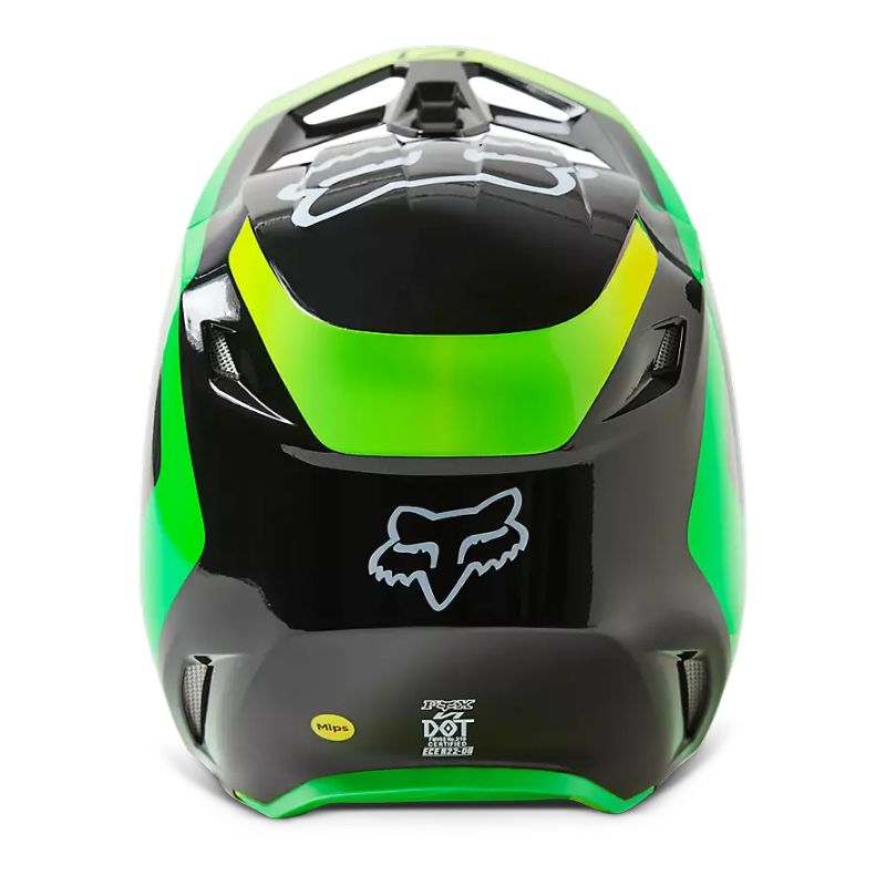 CASCO FOX V1 DPTH NEGRO VERDE