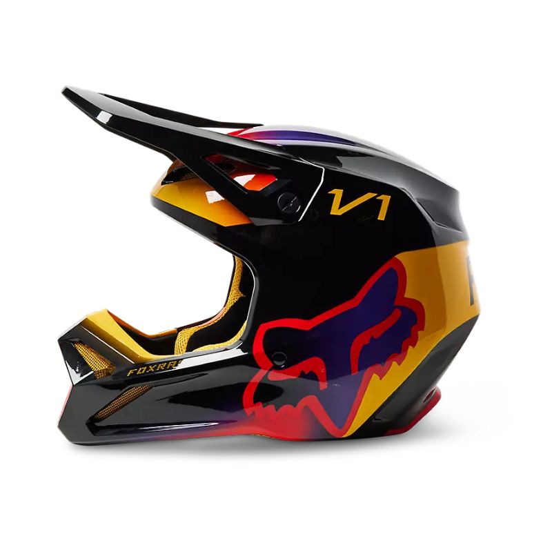 CASCO FOX V1 TOXSYK NEGRO