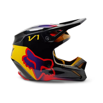 CASCO FOX V1 TOXSYK NEGRO