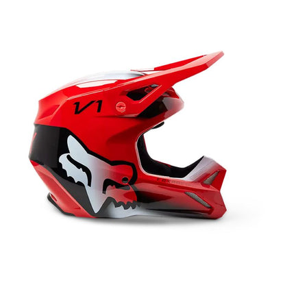 CASCO FOX V1 TOXSYK ROJO NEON