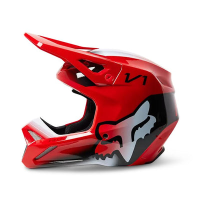 CASCO FOX V1 TOXSYK ROJO NEON