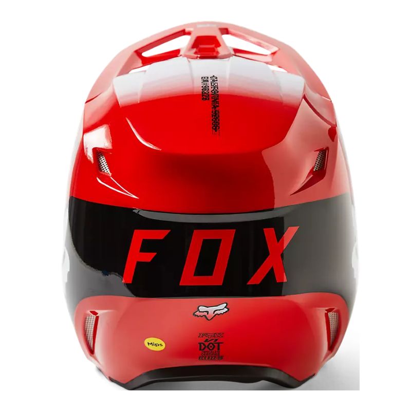 CASCO FOX V1 TOXSYK ROJO NEON