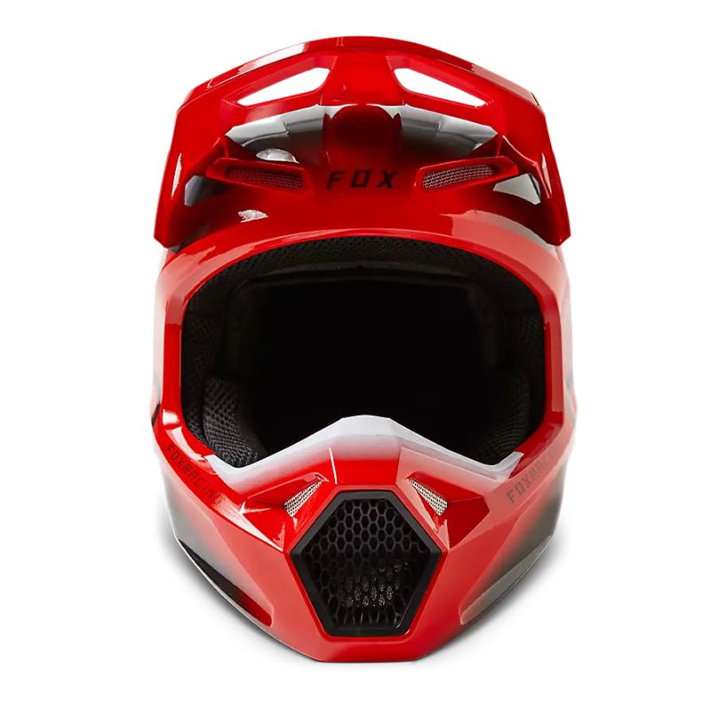 CASCO FOX V1 TOXSYK ROJO NEON