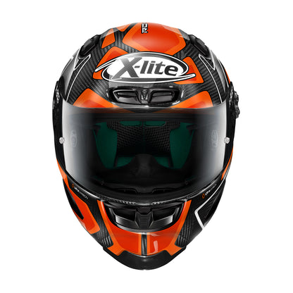 CASCO X-LITE X-803RS ULTRA CARBON PETRUCCI (047) NARANJA