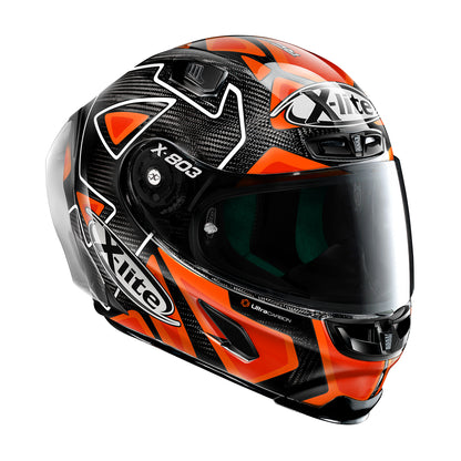 CASCO X-LITE X-803RS ULTRA CARBON PETRUCCI (047) NARANJA