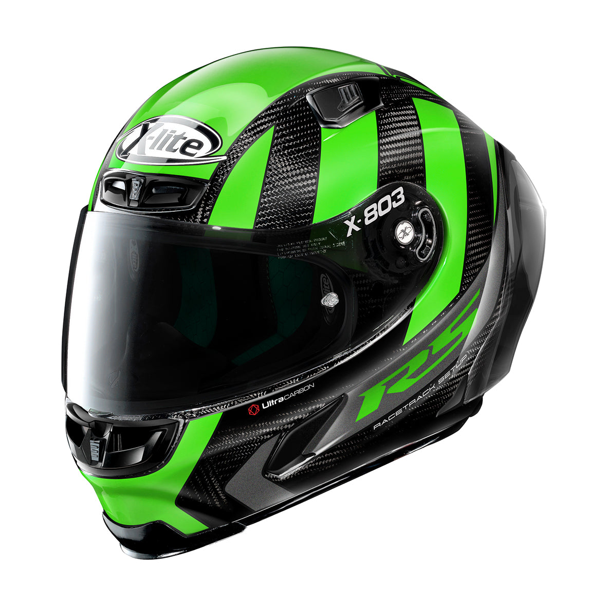 CASCO X-LITE X-803RS ULTRA CARBON WHEELIE (059) VERDE