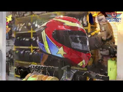 CASCO EDGE ZOOM PRO THE JOKER MATE NEGRO