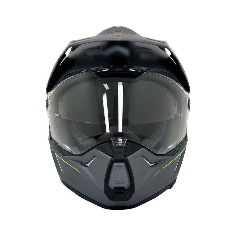 CASCO SPARTAN WOLF MATE AMARILLO NEON