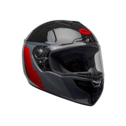 CASCO BELL SRT RAZOR NEGRO GRIS ROJO